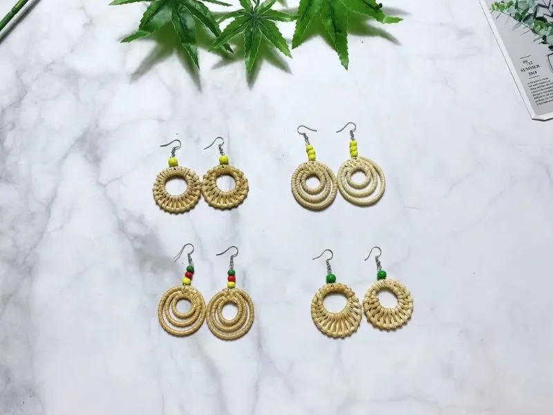 Hand-Woven Earrings