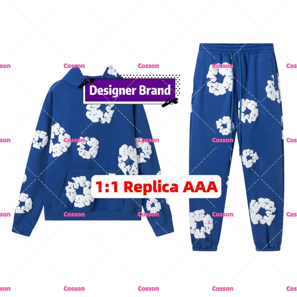 Mens T Shirts Hoodies Letter Print Zipper Design Section Long Sleeve Round Neck Loose Sweater White Gray Cotton Streetwear Clothing 5A Oversized Crewneck Df90