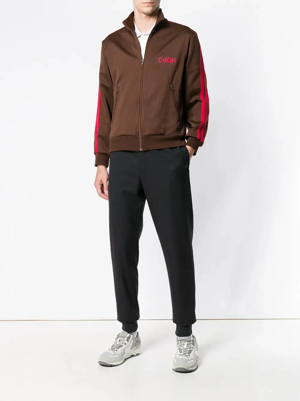 Designer Clothes Plain Custom Sportswear Sweatsuit Tracksuit Men's Sportswear Jacket Fashion Clothing Zip-up Sport Suit Costumes Streetwear