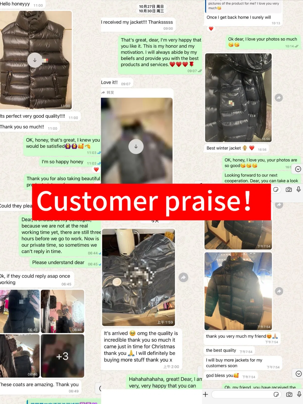 China Factory Wholesale Distributors Fashion Clothing Designer Men Women Brand Winter Coat Down Puffer Jacket High Quality AAA 1: 1 Replica Waterproof Clothes