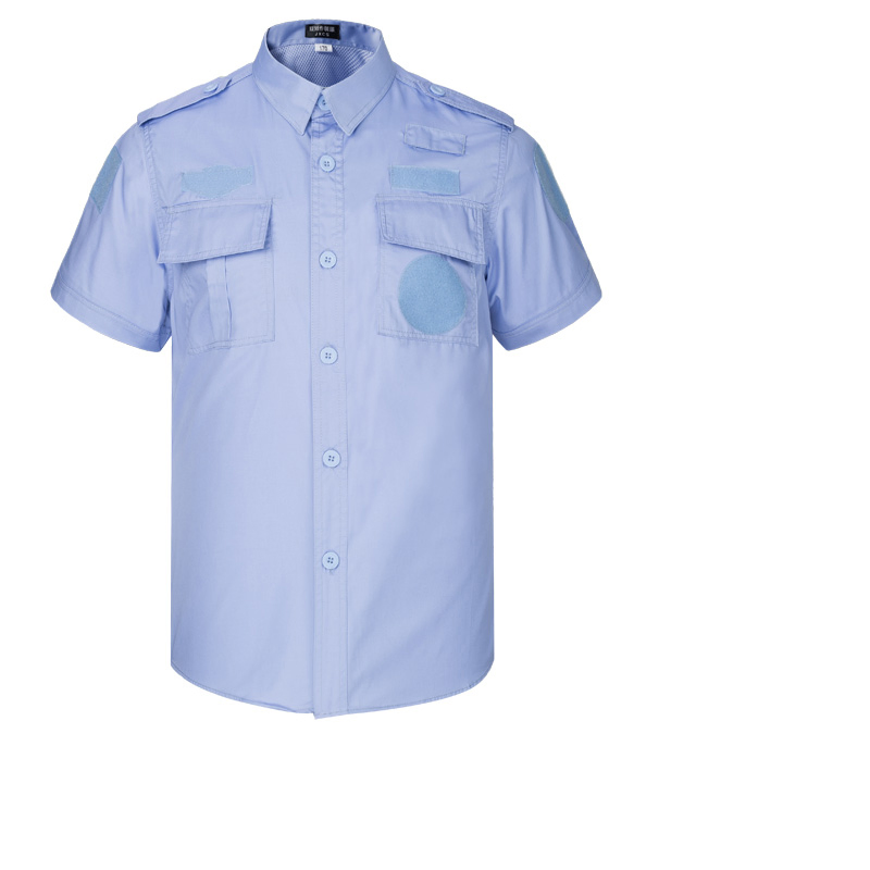 High Quality Summer Guard Uniform Supplier Wholesale Black Private Security Uniforms Summer Clothing