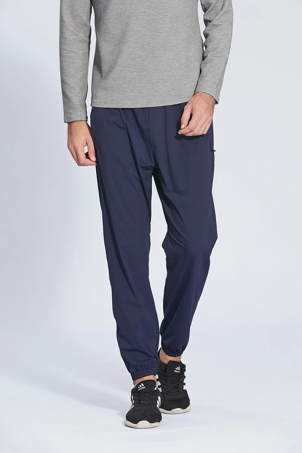 Wholesale Custom Fitness Gym Sportswear Zipper Sports Wear Men Joggers Mens Joggers Casual Pants