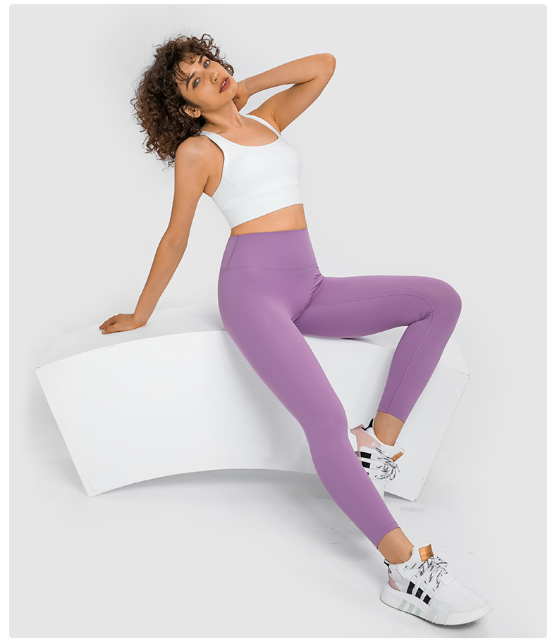 Fashion Clothing Woman Plus Size Sexy Sports Activewear U-Neck Bra Strappy Nude Sport Yoga Fitness Bra Wholesale Clothes