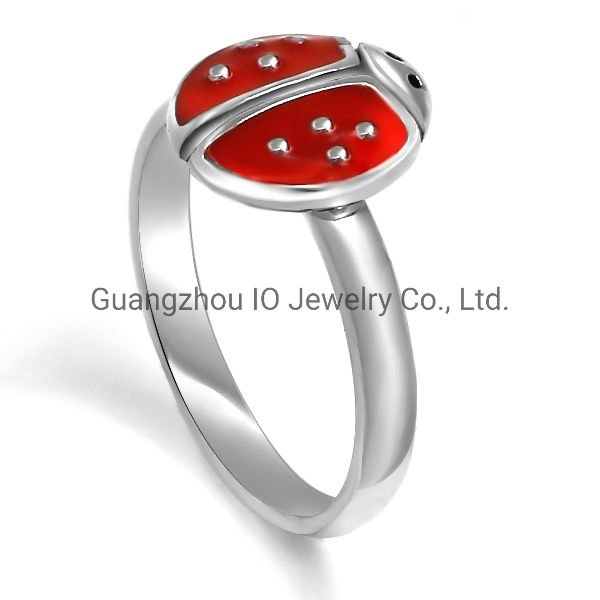 Lovely Design Custom Strawberry Ring Fashion Jewelry Accessory