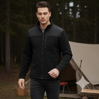Versatile Polar Fleece Jacket for Winter Outdoor Activities Clothes