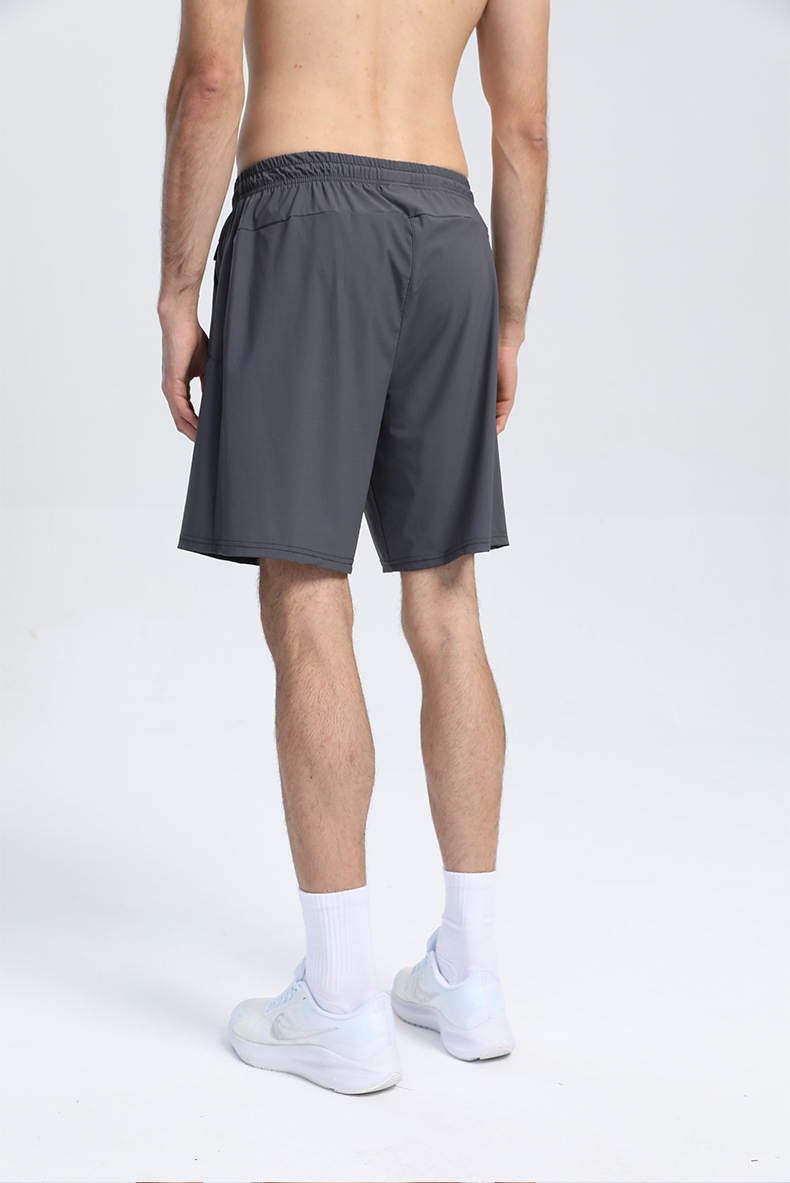 Wholesales Jean Shorts Men High Elastic Outdoor Casual Sport Pant Oversize Mens Gym Wear