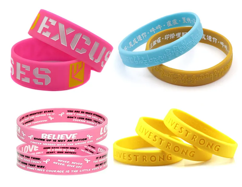 Silicone Wristband Display 3