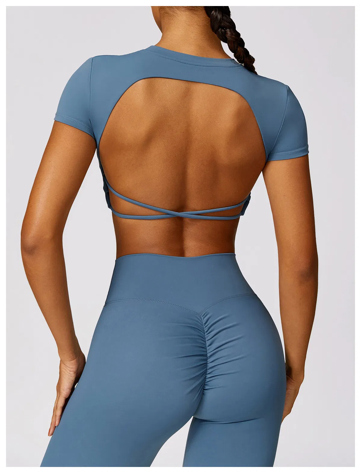 Tight Dryfit T-Shirts Sports Yoga Top Casual Running Sports T-Shirt Women's Fitness Short Sleeved Wear