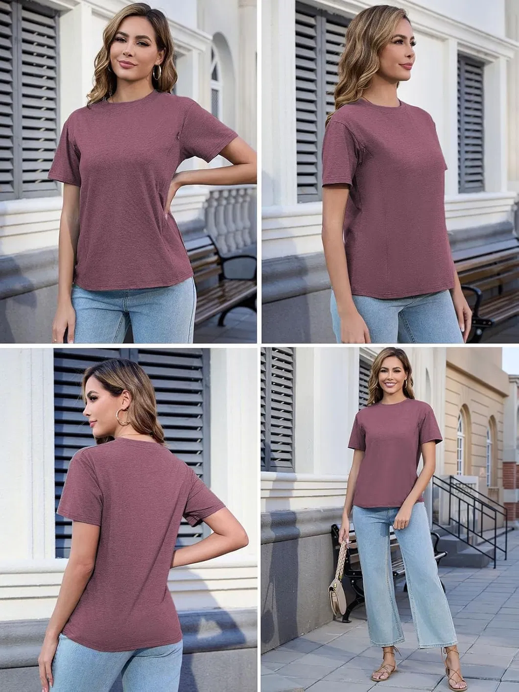 Maternity T-Shirt Detailed Photo