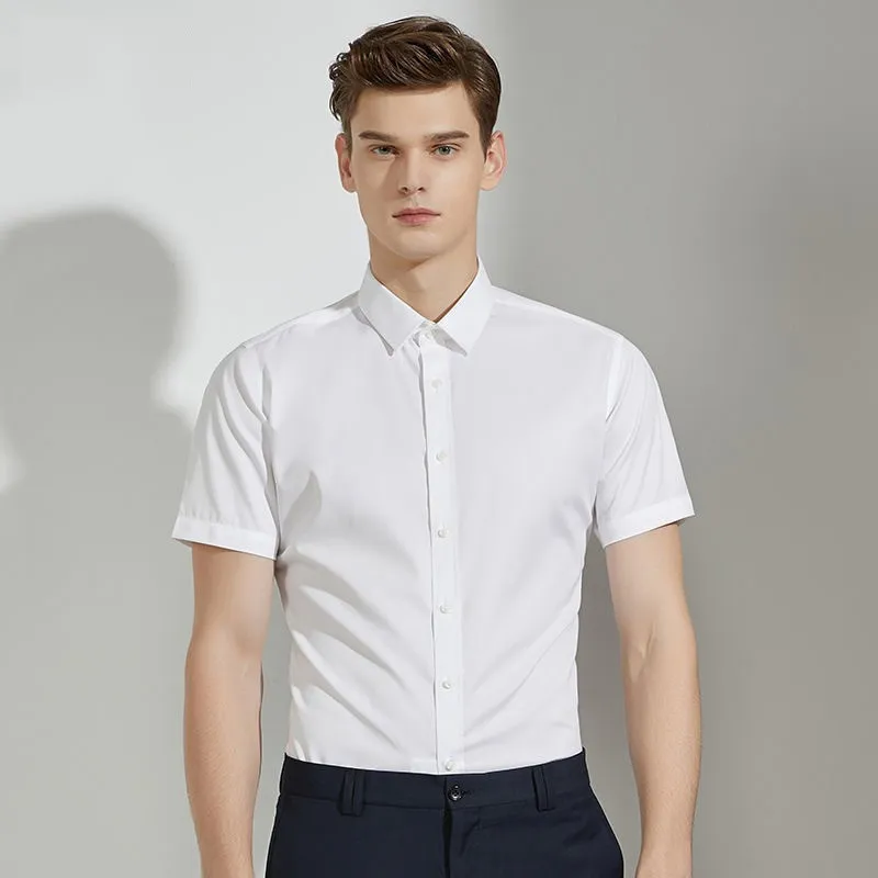 White Short Sleeve Shirt View 1
