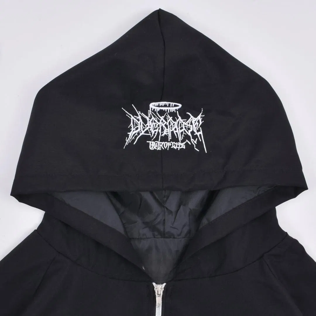 High Quality Jacket Embroidered Patchwork Long-Sleeve Coat for Stylish Winter Outerwear Zip-up Jacket for Men and Unisex