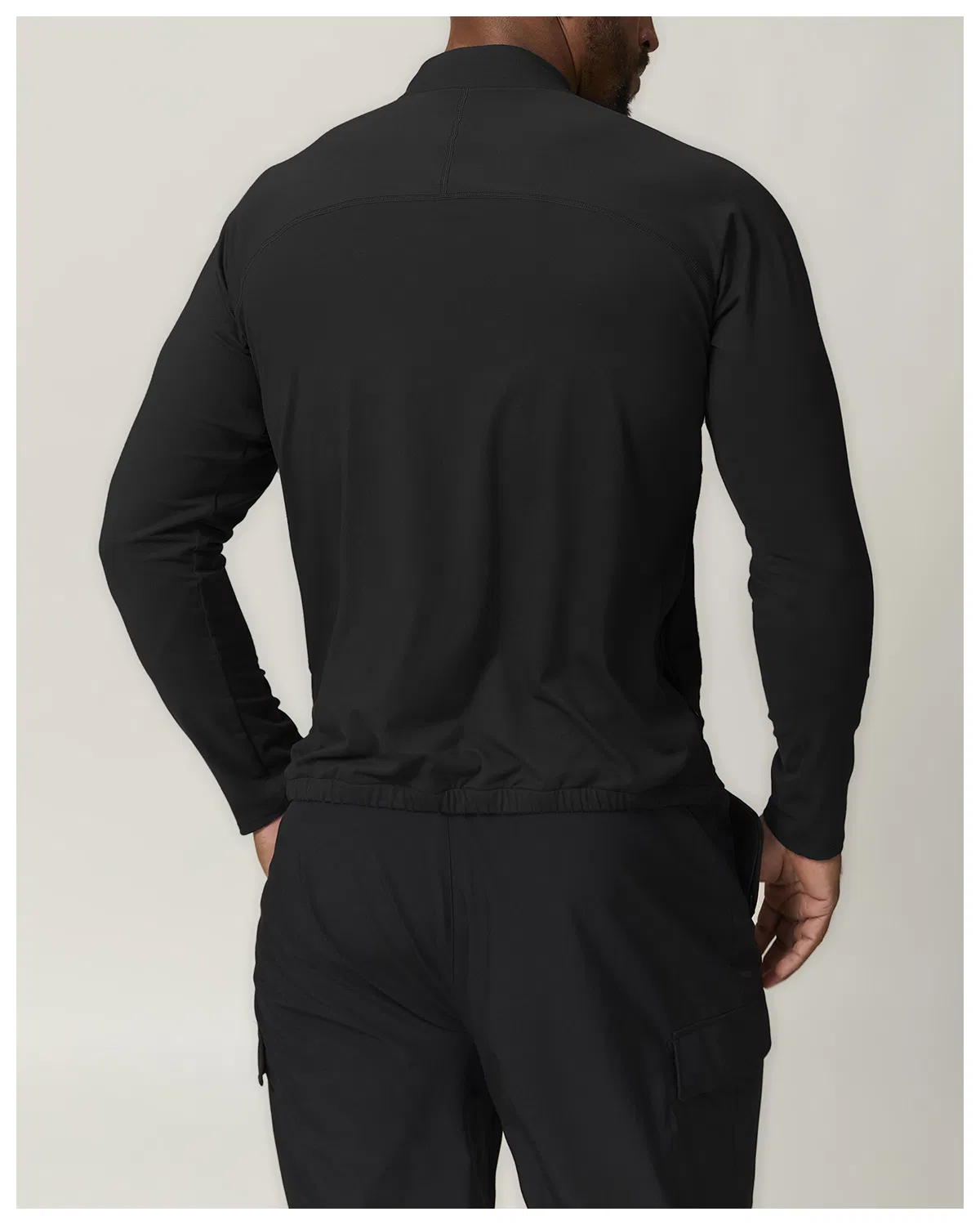 Men's Plus Size Sports Sweatshirts Jogging Jacket Top Anti-UV Quick Dry Zipper Polyester Fitness Wear Clothes