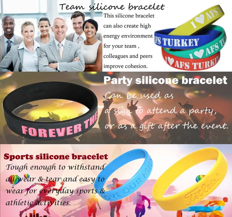 Silicone Wristband Display 6