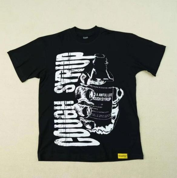 Us That's a Awful Lot of Cough Syrup T-Shirts for Men Oversized Streetwear Men's Clothing Tee Top Quality 100% Cotton