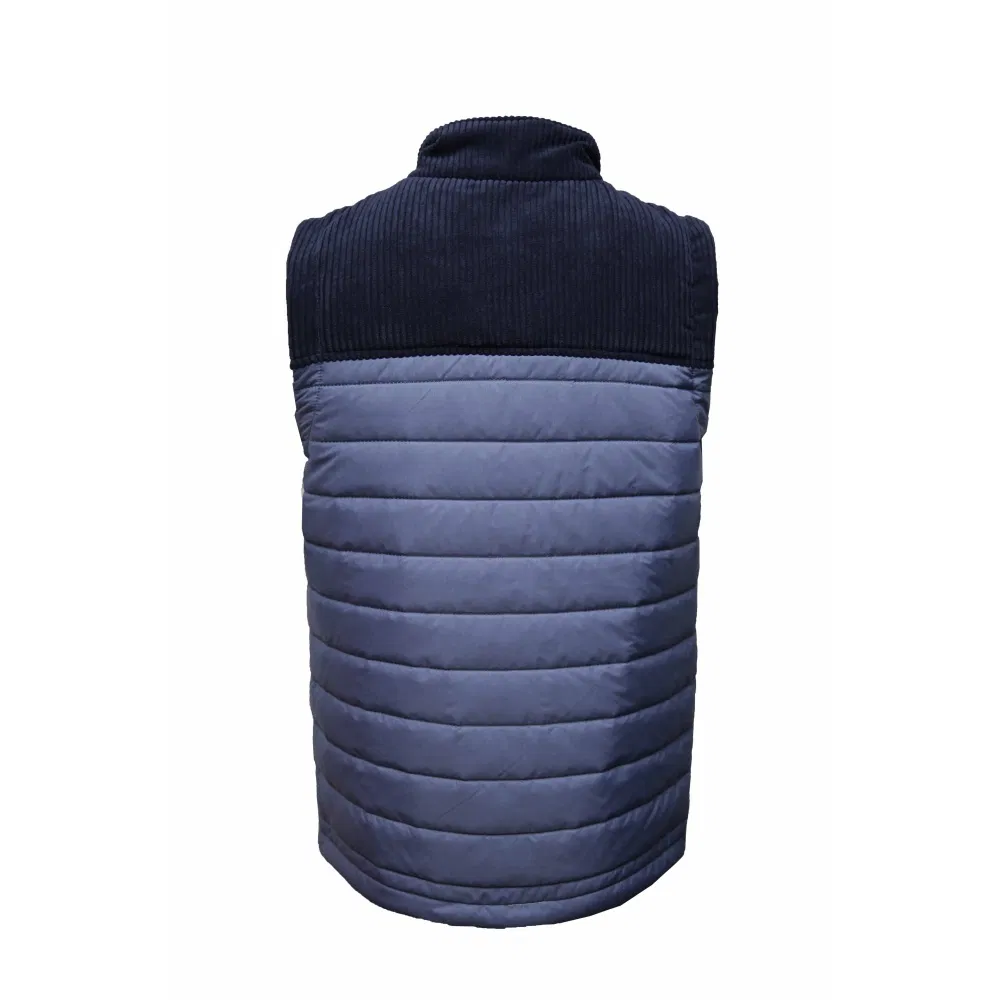 Men′ S Lightweight Insulated Puffer Vest Outerwear, Warm Winter Sleeveless Basic Jacket for Golf Running Hiking