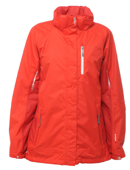 Womens Outdoor Waterproof Outerwear Womens Jacket in Purple