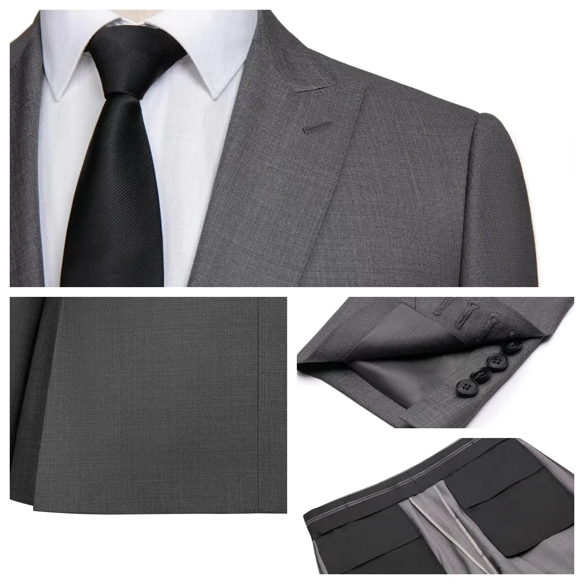 High-End Tailored Men's Business Formalwear Office Workwear