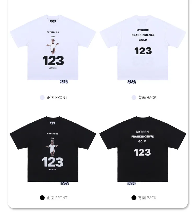 Fashion 3D Puff Print T-Shirt