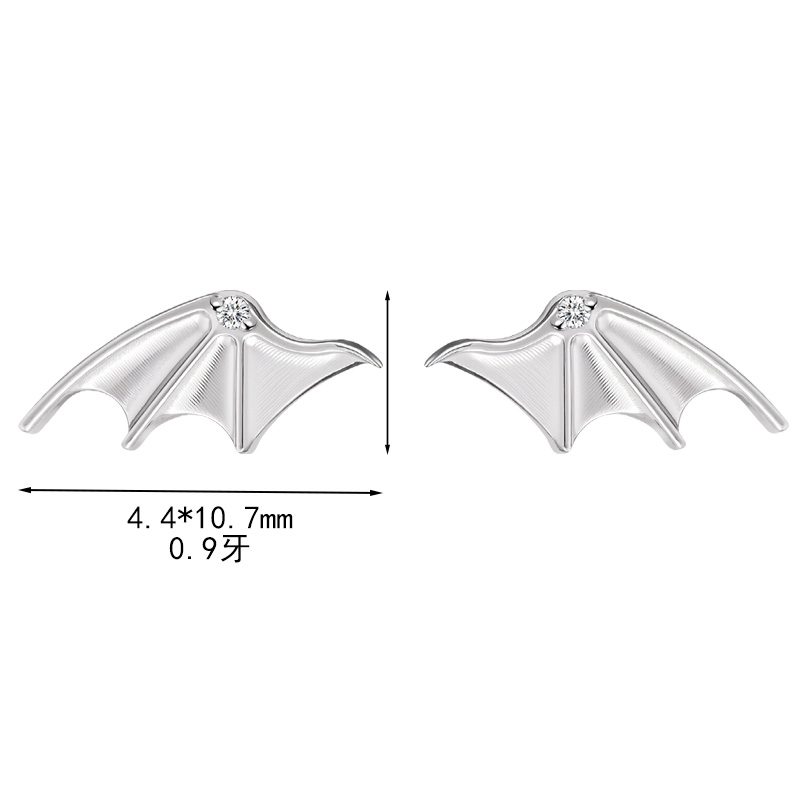 Devil's Wing Accessories Halloween Party Lip Stud Fashion Jewelry Piercing Accessories