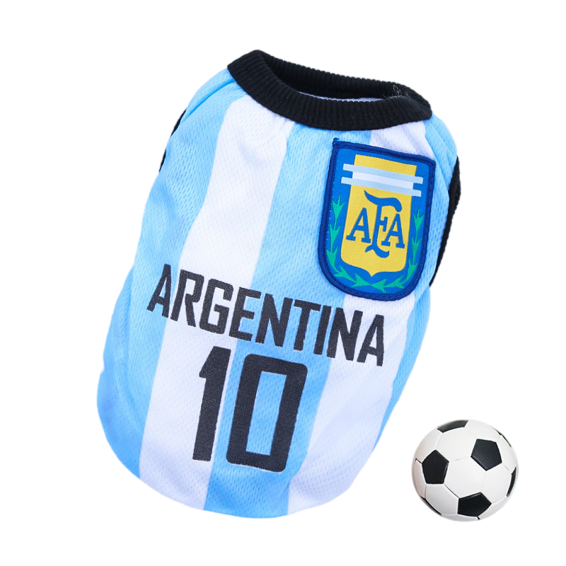 Wholesale 2026 Football Competition Spring/Summer Pet Clothing Pet Clothes Dog Costume