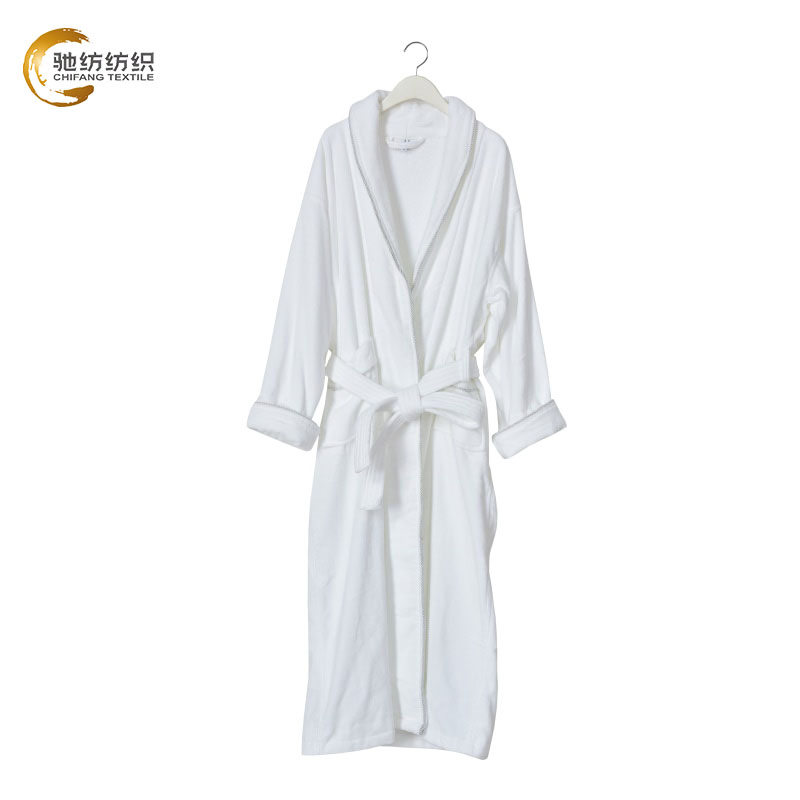 Customizable Bath Robes Luxury 100%Cotton Women's Sleepwear Nightgown SPA Bath Robe OEM Hotel Bathrobe Cotton