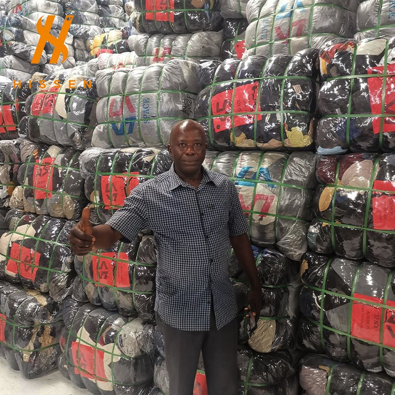 Premium Wholesale Korea Thrift Used Clothes Bale Per Kg Summer Mixed Second Hand Clothing for Men Women Kids Used Clothes Africa