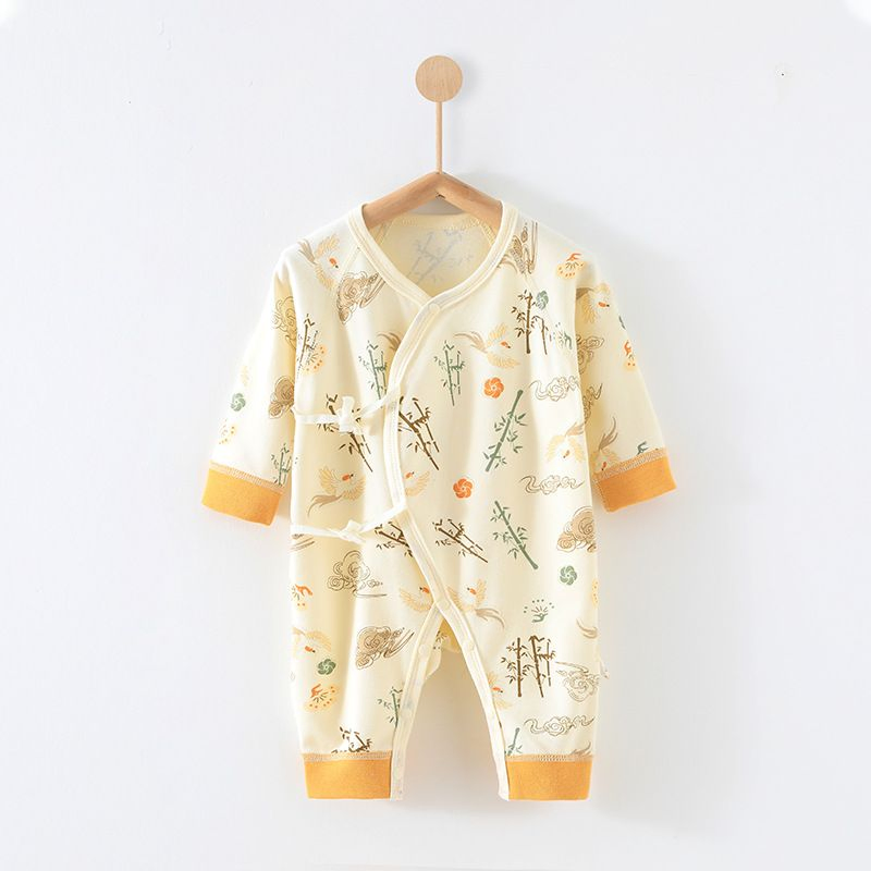 Factory Selling Newborn 0-6 Month Cotton Baby Clothes for Autumn and Winter Clothes Jumpsuit