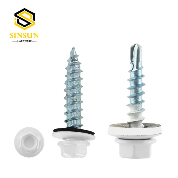 ODM White Roofing Screws Manufacturers, Factory