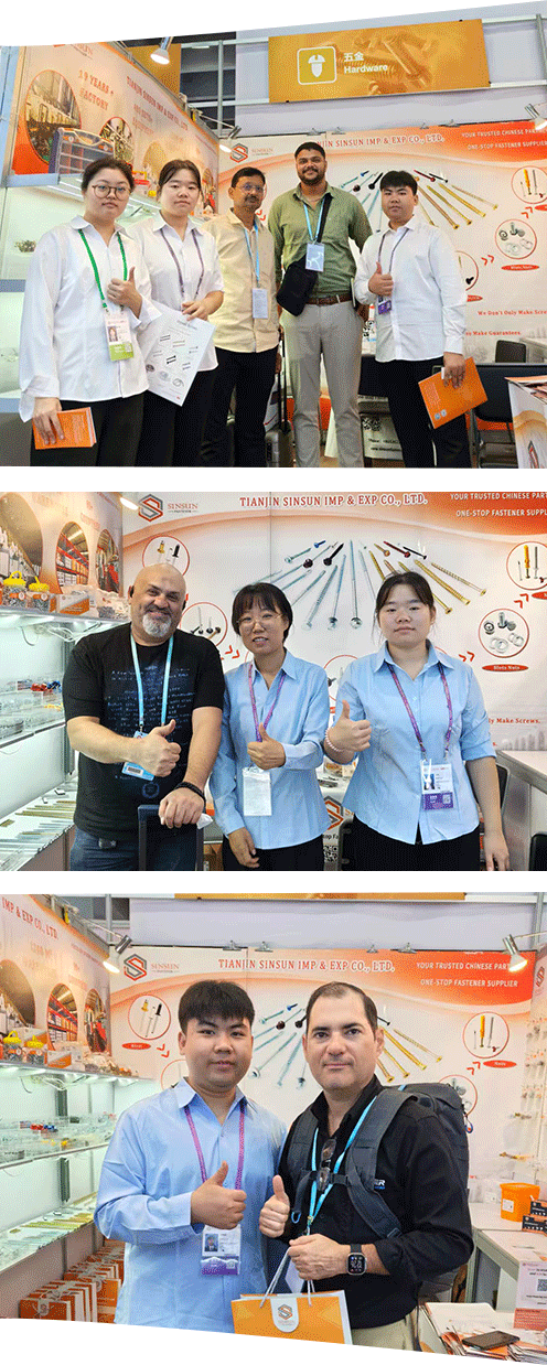 Sinsun Hardware factory visit — production line inspection with overseas clients