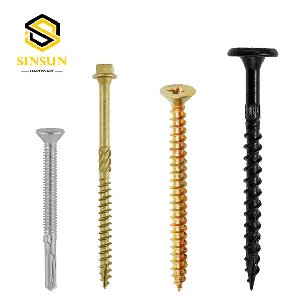 China Suppliers Wood Screws - Durable, Rust-Resistant Factory-Direct Fasteners for Strong, Long-Lasting Furniture