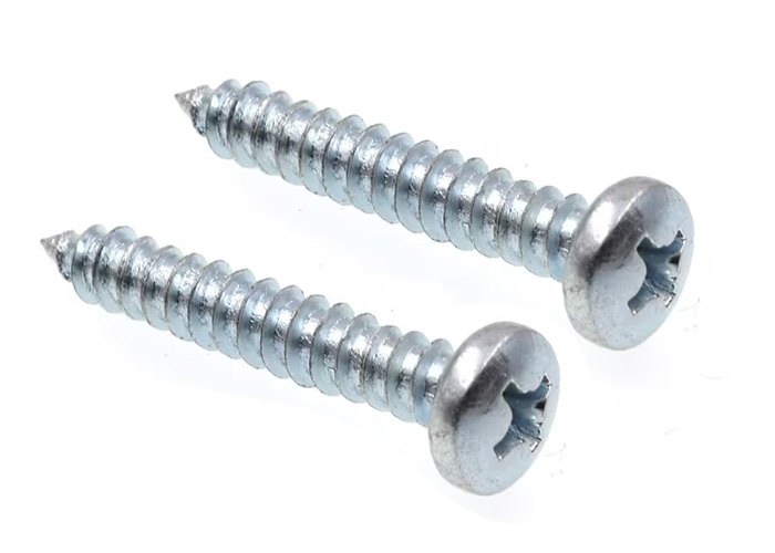 Zinc Plated Phillips Drive Self Tapping Screw