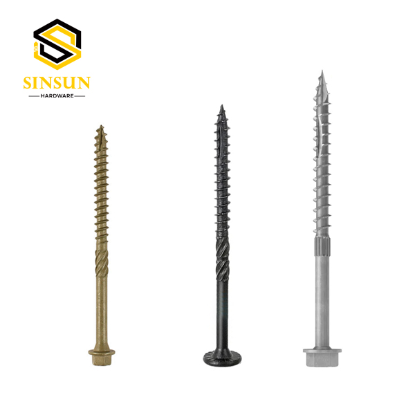 Heavy-Duty Deck Lag Screws