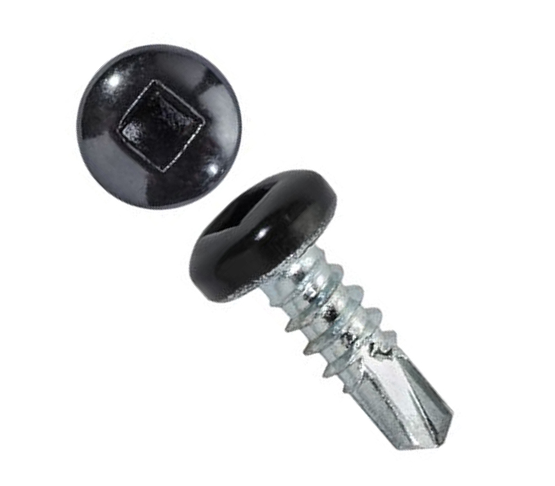 color square drive pan head self drilling screws