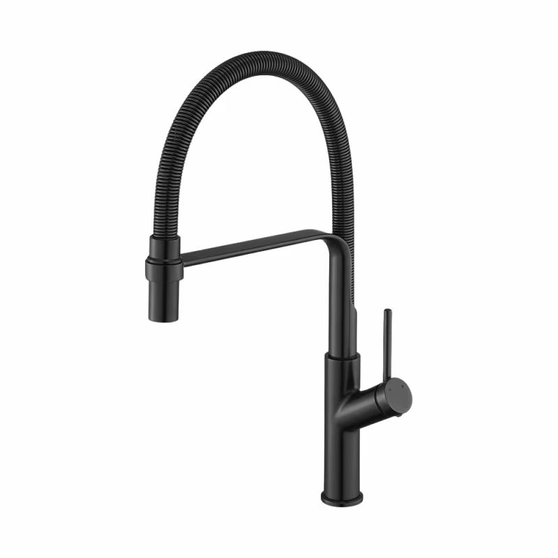 Brass Hot and Cold Kitchen Sink Faucet Pull-Down Kitchen Faucet