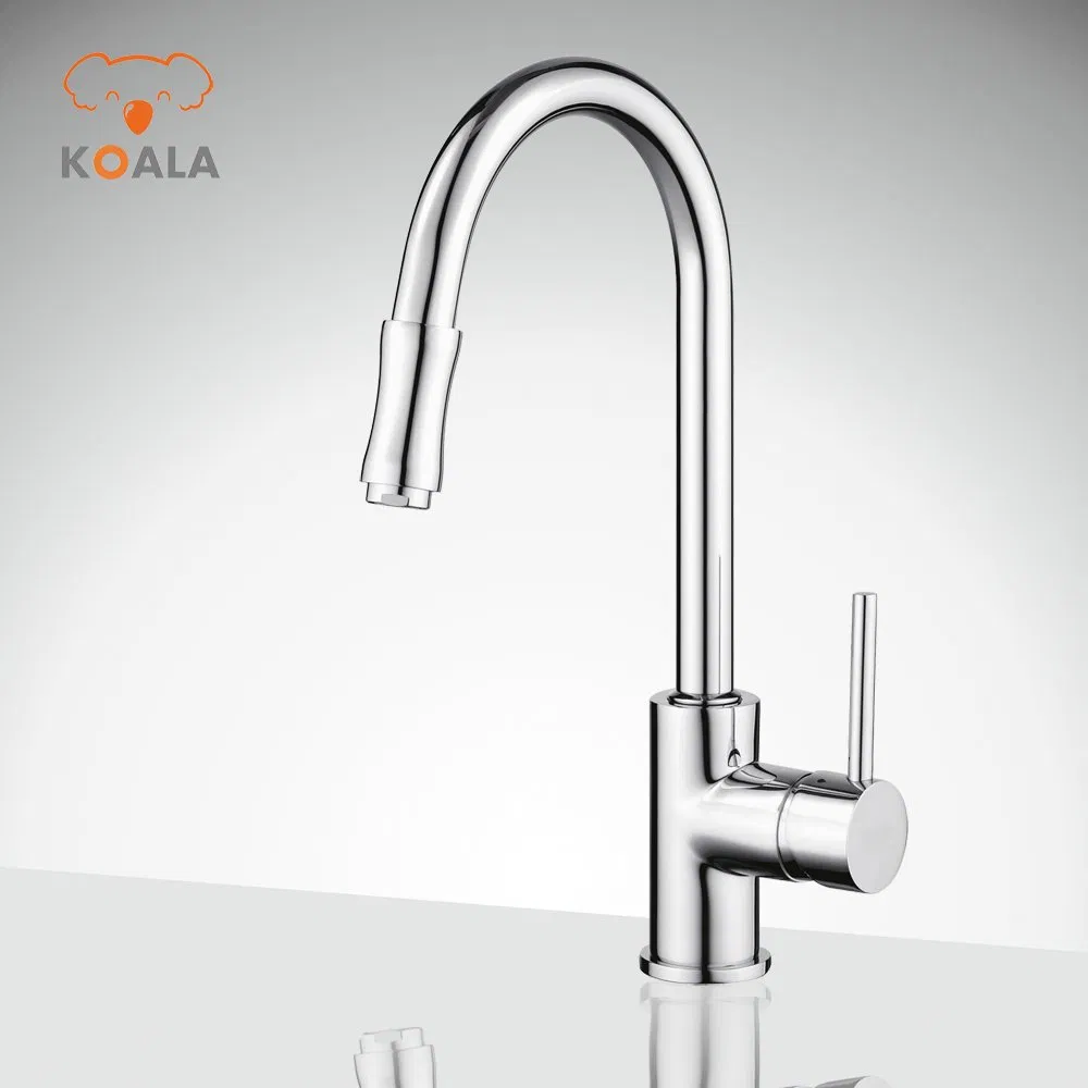 Classic Single Handle NSF61/9 Cupc Kitchen Kitchenaid Faucet with Pull Down Sprayer