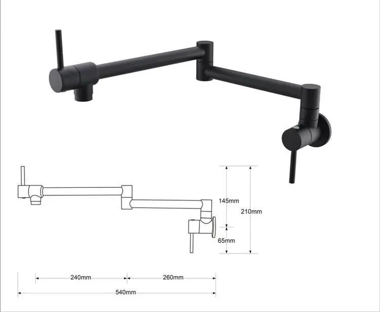 Folding Stretchable Faucet