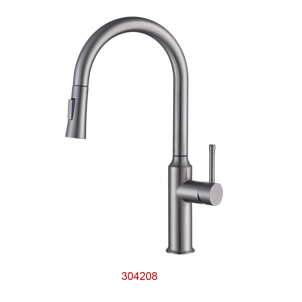 Wholesale Cheap 304 Stainless Steel Mixers Taps Sink Kitchen Faucet