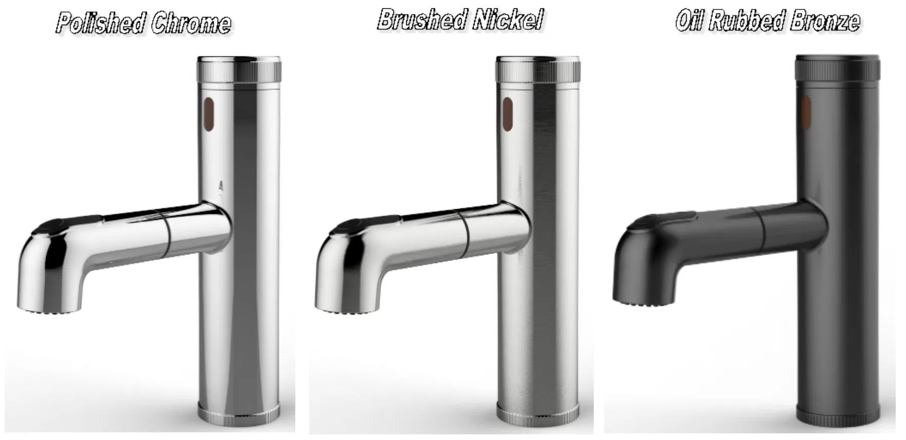 Motion Sensor Faucet Intelligent Touchless Smart Bathroom Kitchen Sink Basin Sensor Faucet in Orb Finish