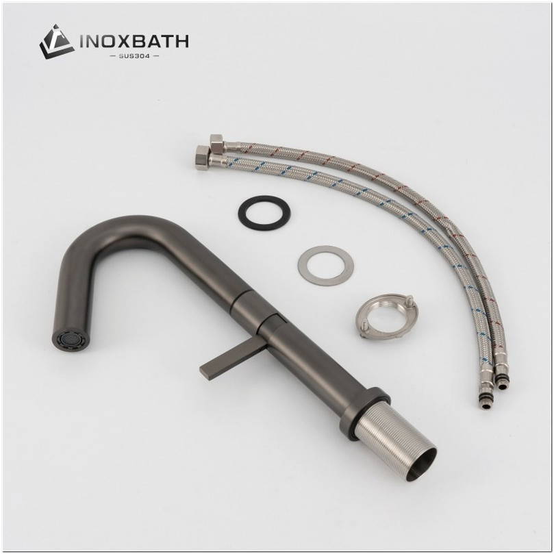 Watermark Listed Stainless Steel Kitchen Faucet Heavy Duty Commercial Grade Arc Design