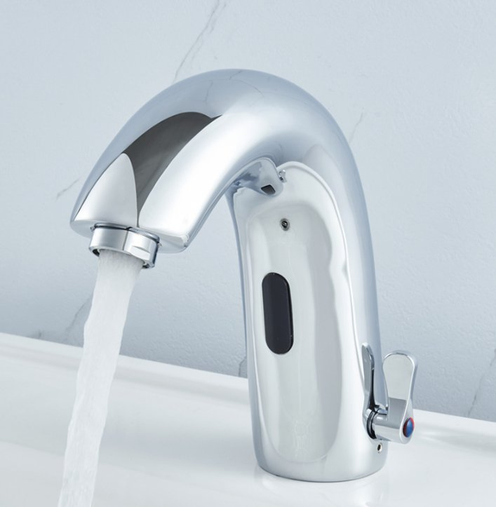 Integrated Hot and Cold Induction Faucet Instant Hot and Cold Water Stylish and Modern Design, Contactless Water Saving CE/FDA Certified