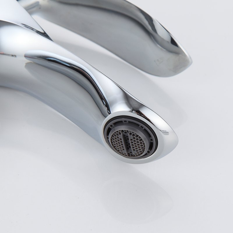 5 Year Warranty Luxury Style Gold Finish Brass Basin Faucet Cold and Hot Water Mixer Gold Finished Bathroom Faucets