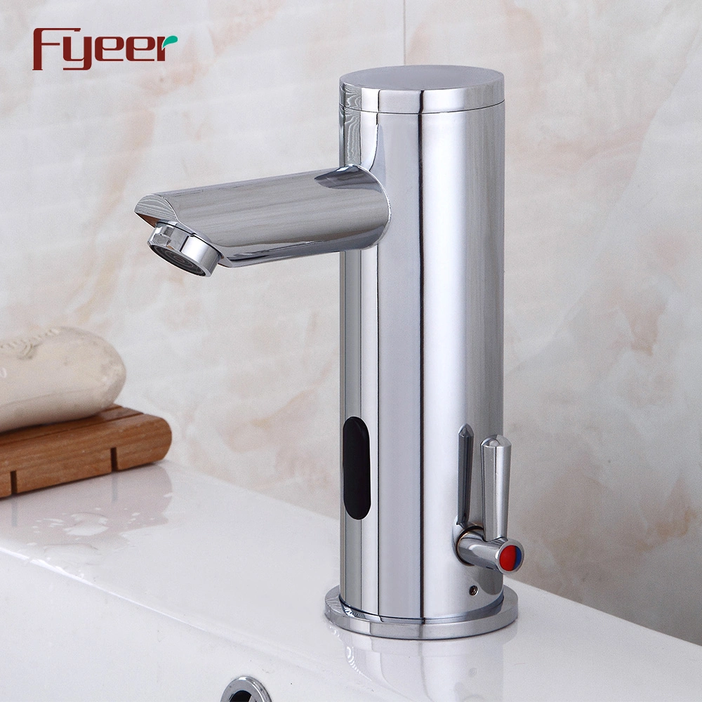 Fyeer Factory Price Single Handle DC Power Electronic Auotamatic Sensor Faucet