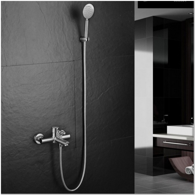 Premium Stainless Steel Wall Faucet Bathtub Watermark Approved