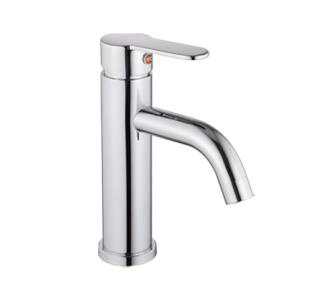 Deck Mounted Basin Sink Water Mixer Tap Bathroom Faucet
