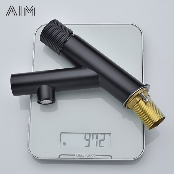 Deck Mounted Single Handle Digital Brass Hand Sink Water Mixer Wash Basin Tap