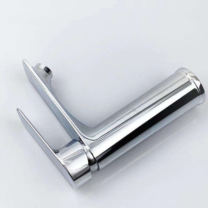 Hlk Bathroom Single-Handle Stainless Steel Faucet Hot&Cold Water Basin Faucet Deck-Mounted