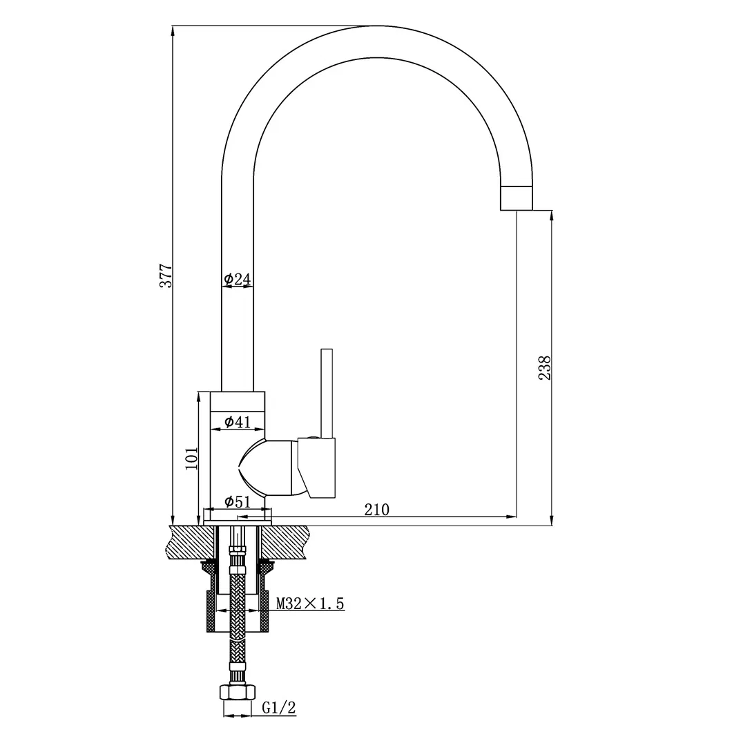 Kitchen Faucet Detail 9