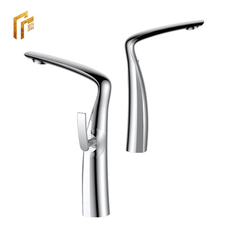 Factory Directly Price 2025 CE Bathroom Single Hole Single Handle Brushed Gold Brass Lavatory Bathroom Basin Water Sink Mixer Sanitary Ware Faucet Tap