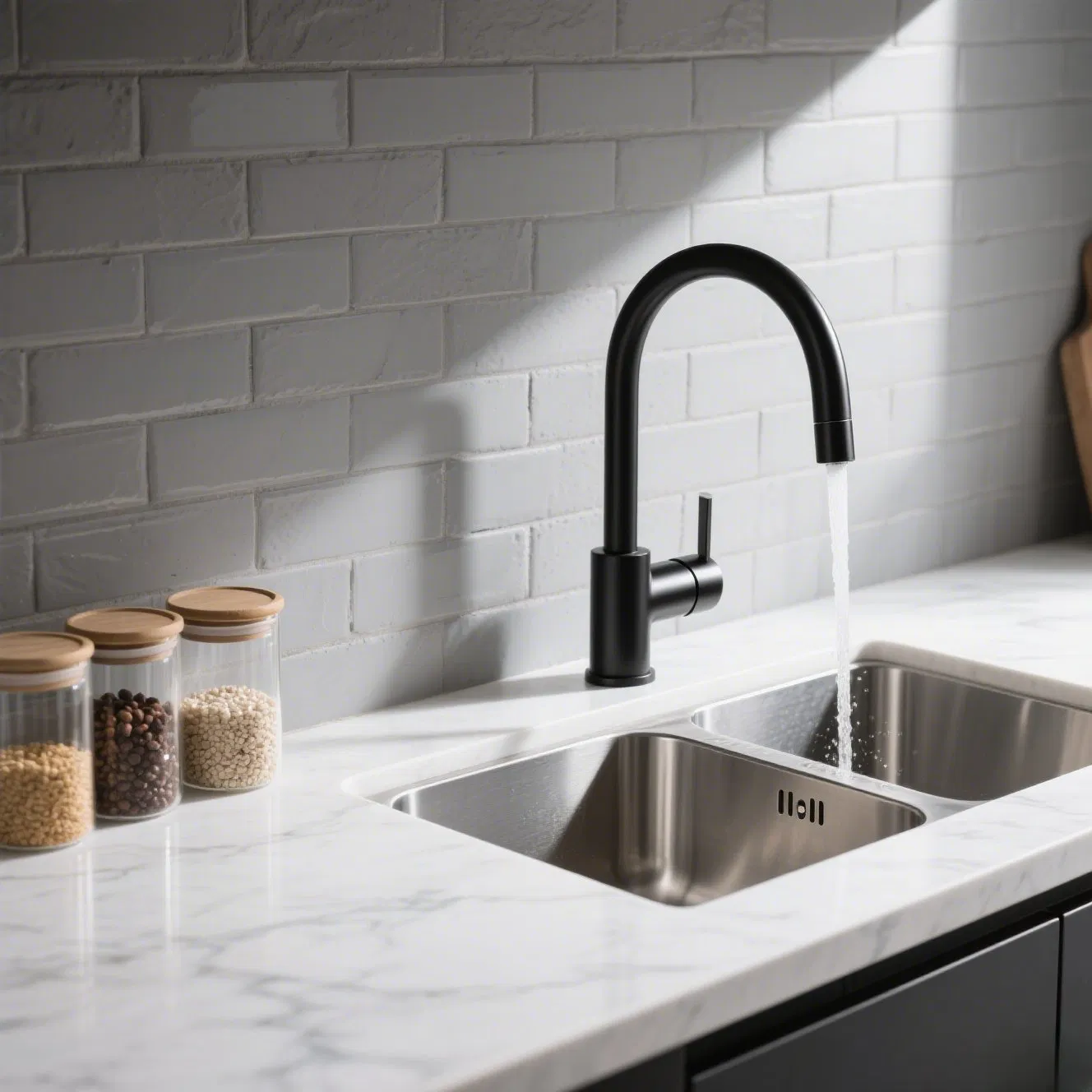 Professional Kitchen Mixer Sanitary Ware Water Tap Commercial Grade Sink Faucet