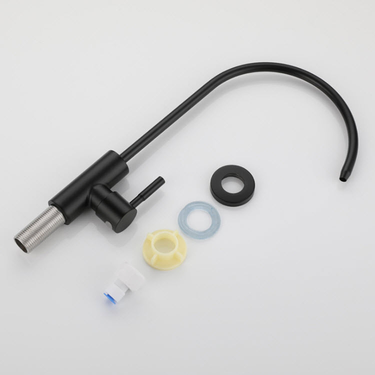 Cheap Stainless Steel Kitchen Faucet Matte Black with Water Purifier Faucet